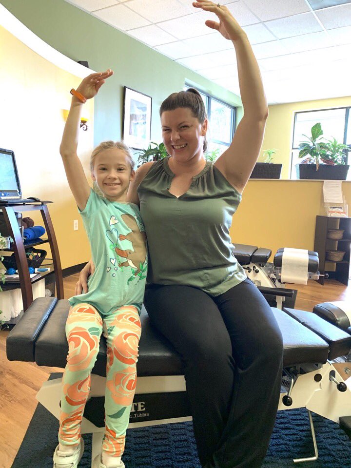PFCLC2014's tweet photo. "We always wanted our practice to be not only family-oriented; we wanted our patients to feel like family. We are honored to care for our community, especially when we share a dance move picture!" - Dr. A #pentzfamilychiropractic #summervillesc #getadjusted #chiropracticrocks https://t.co/RhXoIondb5