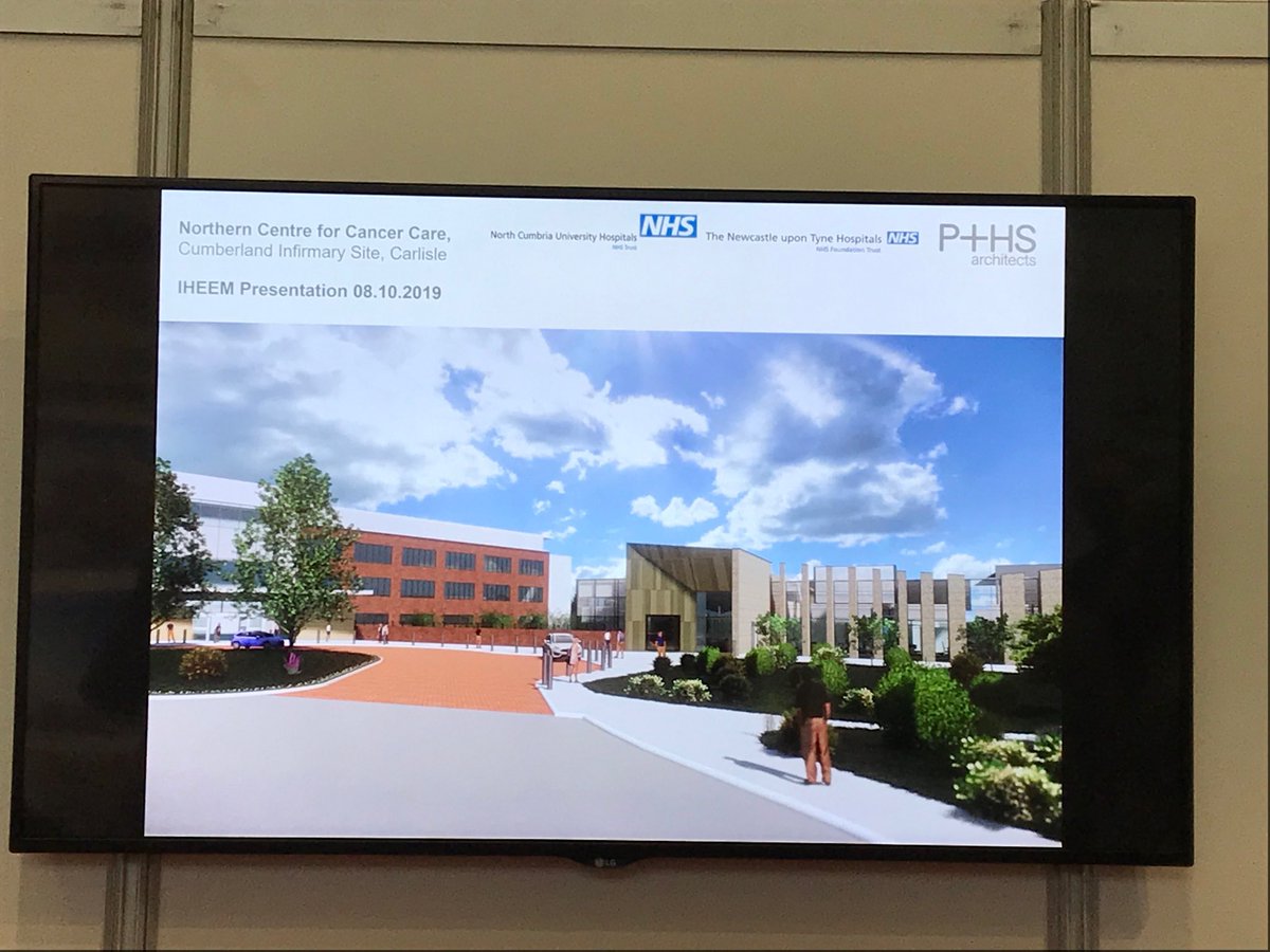 Great presentation from Patrick on the new Northern Centre for Cancer Care. #healthcare #design