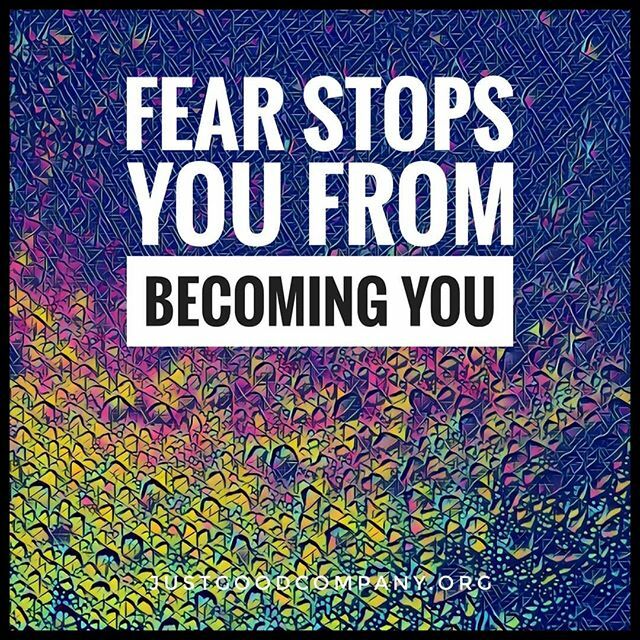 Justgoodcompan1's tweet photo. 'Fear stops you from becoming you'.
. 
What do I mean by that? . 
When I look back over my life, to the times when I had choices that seemed more important, like moving house, new job or a big risk I've became stuck. . 
I thought about those things lots … https://t.co/Hmq4JB8wvA https://t.co/PSYFgB7poU