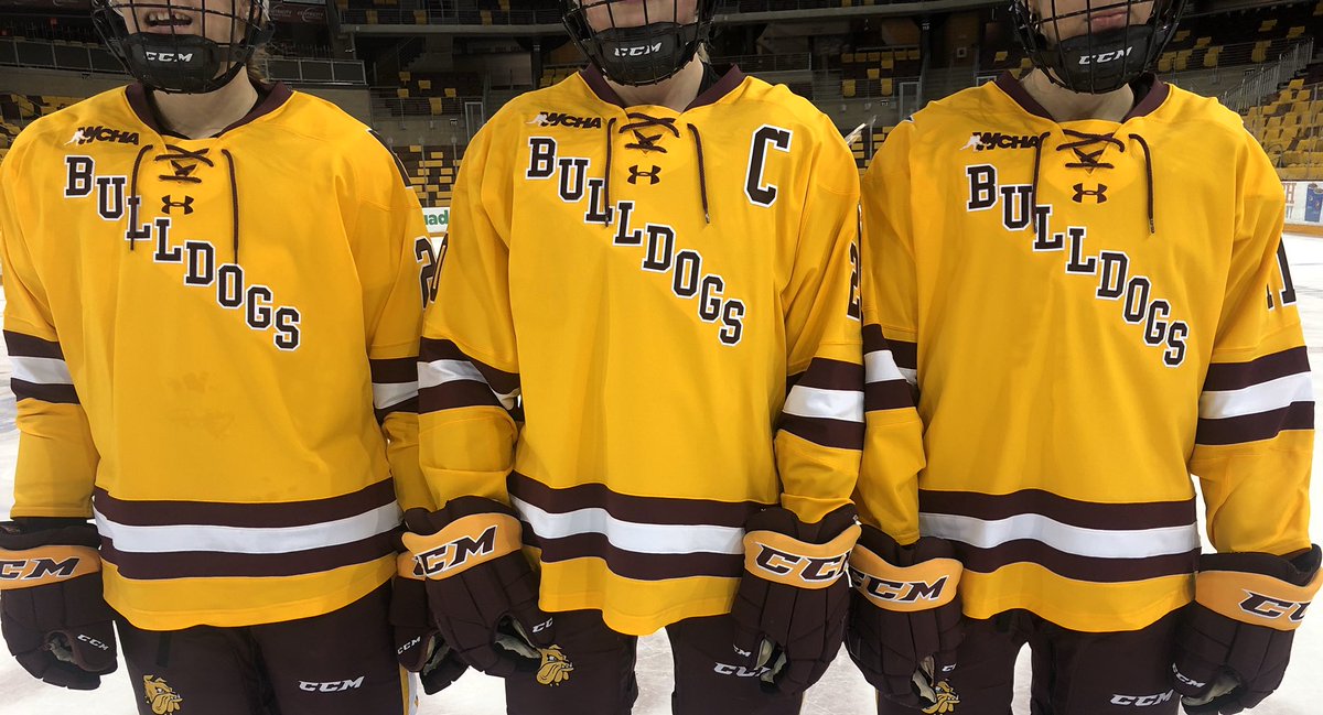 minnesota duluth bulldogs hockey jersey