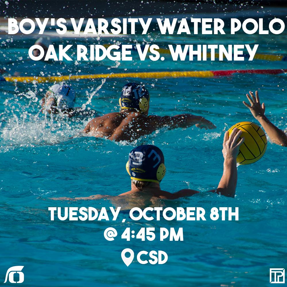 TROJAN PRIDE (@trojanpride80) on Twitter photo Men’s Water Polo ready to go! <a href="/OR_Ozone/">Oak Ridge O-Zone</a>
<a href="/ORASBLeadership/">ASB LEADERSHIP</a> - Media by @BodicherlaShyam and <a href="/sideline___/">sidelinebyshelby</a> of TPSM Men’s Water Polo ready to go! <a href="/OR_Ozone/">Oak Ridge O-Zone</a>
<a href="/ORASBLeadership/">ASB LEADERSHIP</a> - Media by @BodicherlaShyam and <a href="/sideline___/">sidelinebyshelby</a> of TPSM