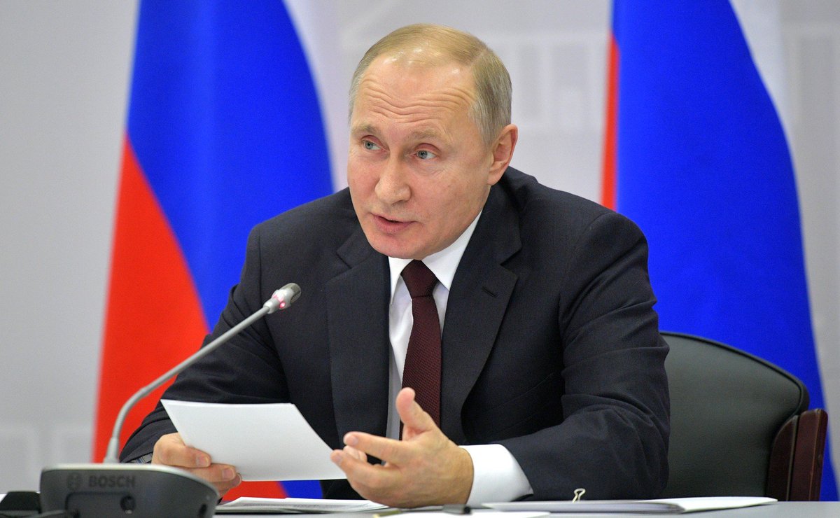 RussianEmbassy's tweet image. President Putin: Syrian settlement can become a model for resolving regional crises where diplomatic mechanisms will be used in the vast majority of cases. #Syria #PoliticalProcess