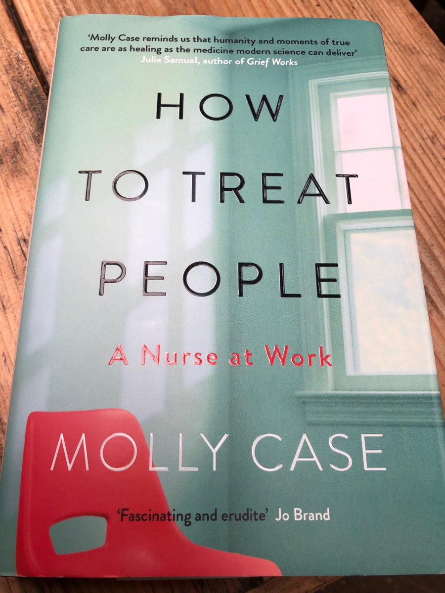Beautifully crafted book that informs about the human condition and eloquently elucidates the practice of nursing. Can’t recommend this highly enough. Thank you ⁦@mollycasespeaks⁩