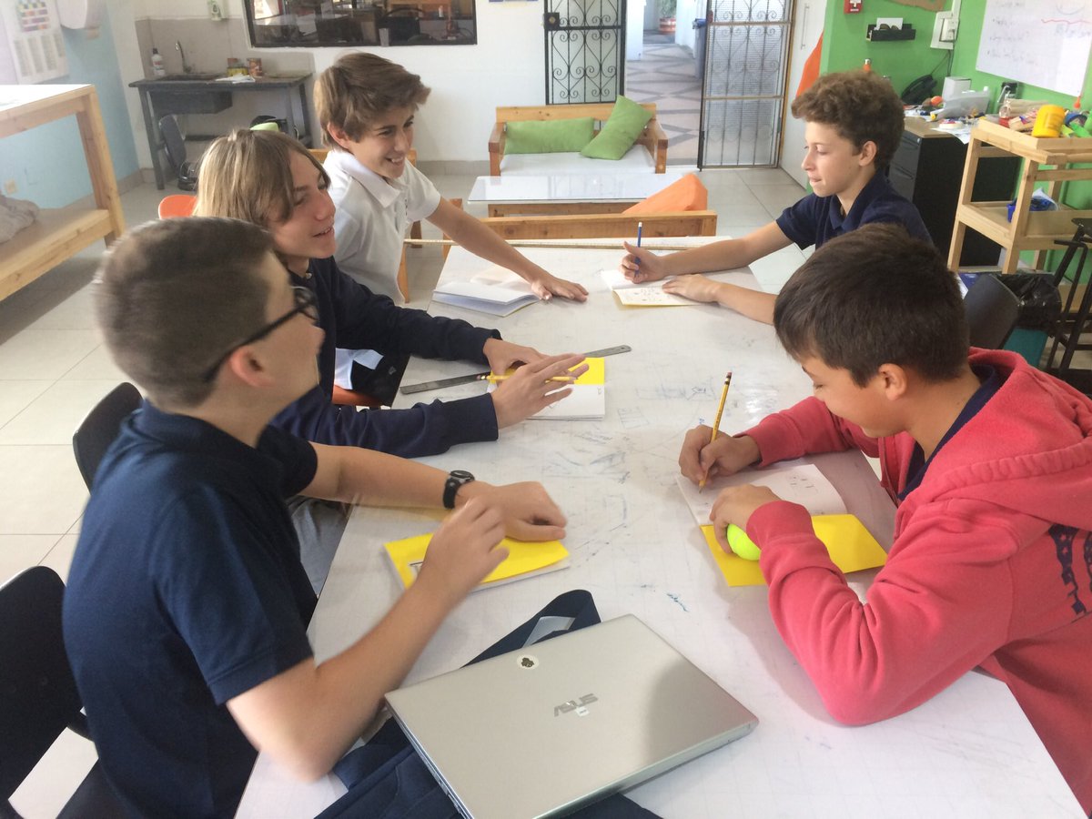 EnglehartJordan's tweet photo. I have been wanting to stress the value of sketching and brainstorming in the design process, so I made each kid their own sketchbook that is theirs to keep.  Sketching leads to prototyping, which leads to product development! #ACmakerspace @acotopaxi https://t.co/Qm8iWMHDfE