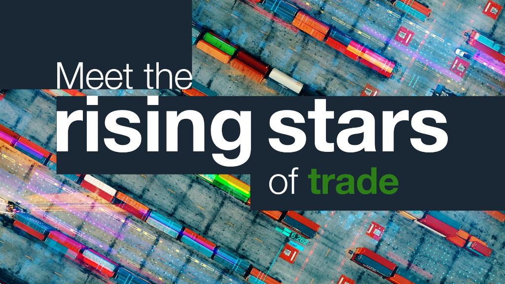 StanChart's tweet photo. Want to know the rising stars of global trade? Our new Trade20 study reveals all https://t.co/j2IVlGbszq
#globaltrade #trade #trade20 https://t.co/GK8La3S8Sj