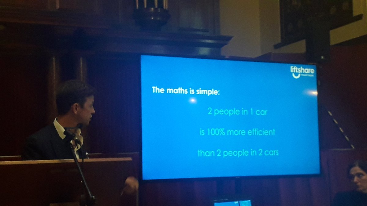 NeilRJennings's tweet image. Why aren't we doing more to promote lift sharing? The maths is simple! Thanks to @AliClabburn for the work of Liftshare - 1million people using their platform 👏🎉