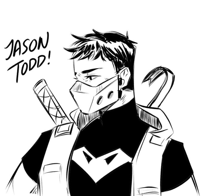 Red hood doodle ✍️ #jasontodd 

I wuv him uwu 