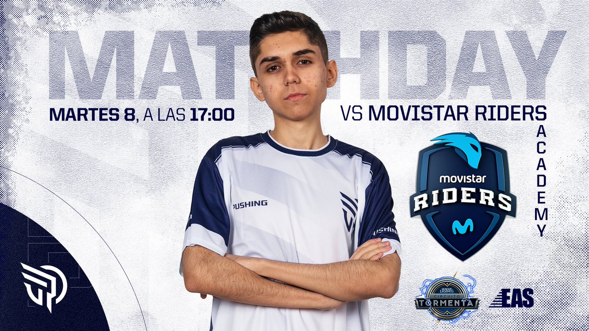 PushingGaming's tweet image. ¡Toca darlo todo hasta el final en @EASspain! 

Hoy volvemos a la Grieta para enfrentarnos a @Movistar_Riders #Academy 💪🏻

#GoPushing 💙