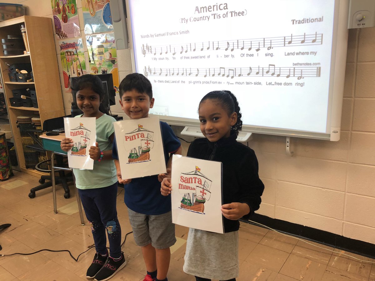 duffieldcsd's tweet photo. First Graders learning a song about Christopher Columbus. Stay tuned for the video..🎶 https://t.co/rACr6DkTTJ