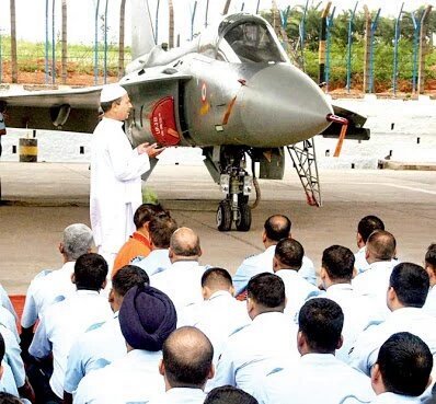 Before some muppets start bemoaning the death of the Secular State, this happened at the induction ceremony of Tejas into the IAF. Secularism is TOTAL separation of Religion and State. Our Constitution is Plural NOT Secular. I lament it but I accept it. And so should you.