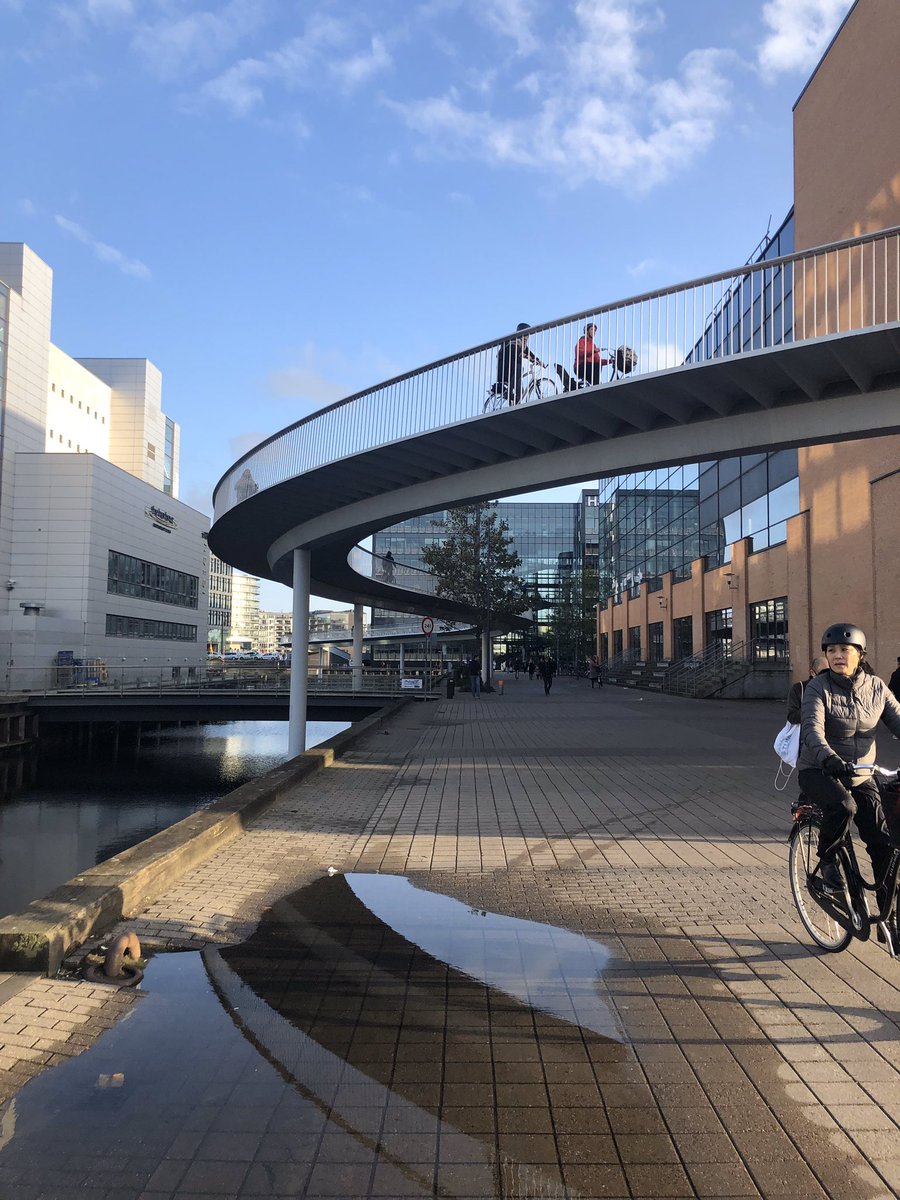 HydesKevin's tweet photo. Back here in #Copenhagen, invited by the mayor and the mayor of Paris for the @c40cities mayors gathering this week with a packed agenda on all aspects of #climatechange and cities’ response. A bike-centric city if ever there was one. https://t.co/6BSev0sVNB