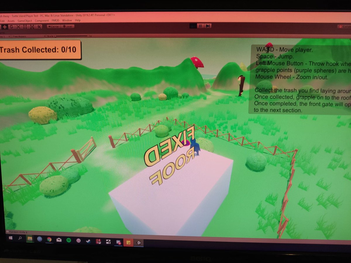 Obrannug's tweet photo. I am really happy with all the progress being made with our game, it is all coming together nicely. We have handed in our midterms and are now waiting for the results. #BreadBull #SPO #NordUniversity https://t.co/MZHaotn4g7