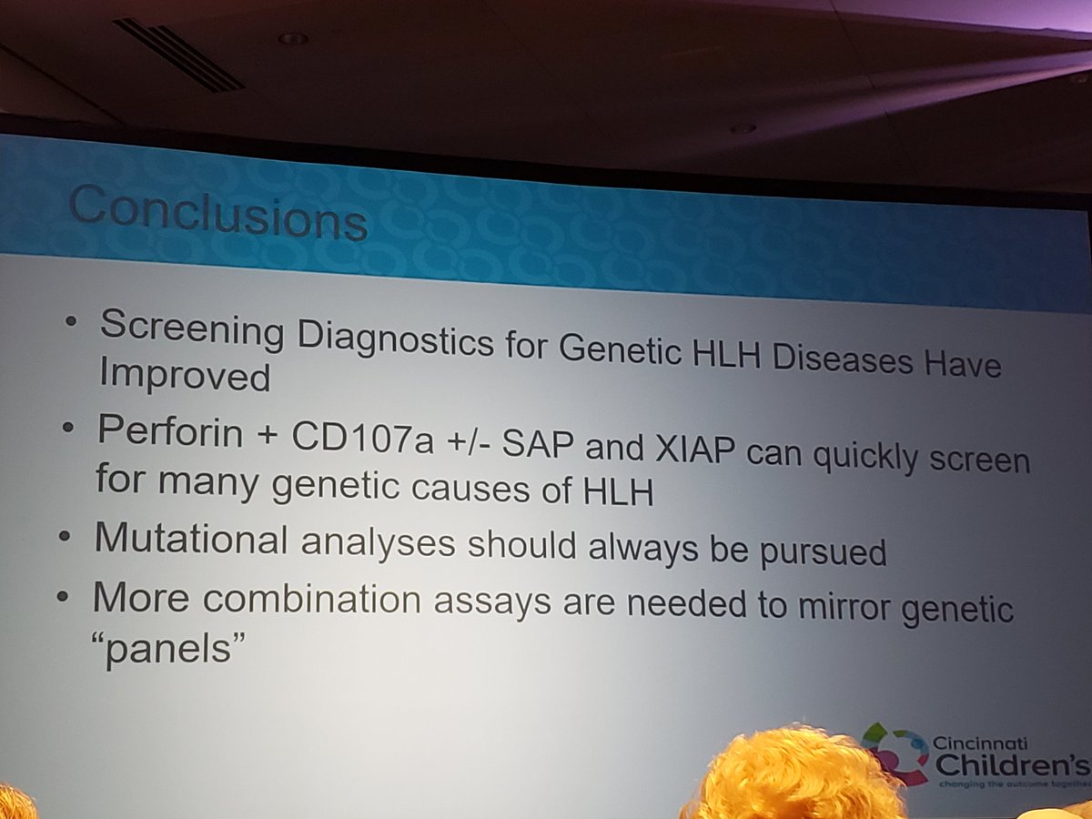 brianwong_path's tweet photo. Perforin, CD107a, SAP and XIAP testing can identify many genetic causes of HLH #FlowICCS19 https://t.co/n5IgCcAaEX