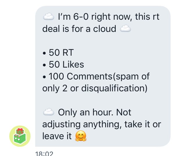 iwillkillmyse12's tweet photo. AYAAA TYSMMMMMMMM @SoreExplicity  for rt deal ! Help me for a a very very big giveaway! Tysm! #adoptmetrades https://t.co/YwTzKxrnGz