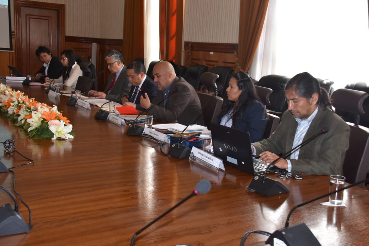 MRE_Bolivia's tweet photo. #AHORA| En el @MRE_Bolivia inicia la Reunión Bilaterial Bolivia - Paraguay "Iniciativa Pantanal", ambos países fortalecen sus lazos de integración en un trabajo conjunto para la protección y gestión hídrica sostenible del Pantanal. #BoliviaIntegra 🇧🇴🤝🏼🇵🇾 https://t.co/JqJQZxUoH7