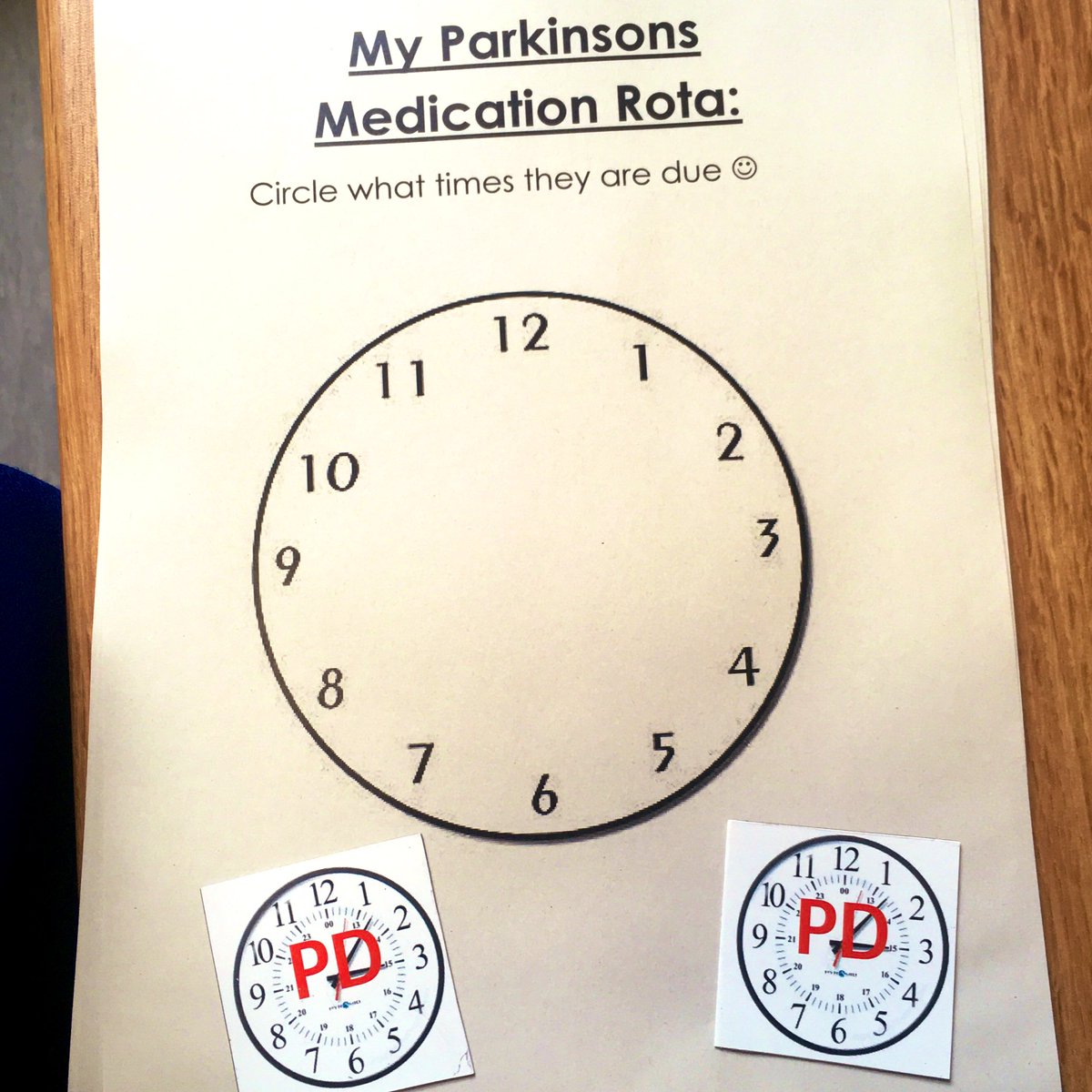 Improving our parkinsons care on ward 29 
Board magnets to help identify time critical medicine needed and behind the bed notices to help nurses on the ward remember their patients rota to avoid delays #parksinsonscare #timecritical  @uhl_DOE @UHL_Team_SM @HmniDipti