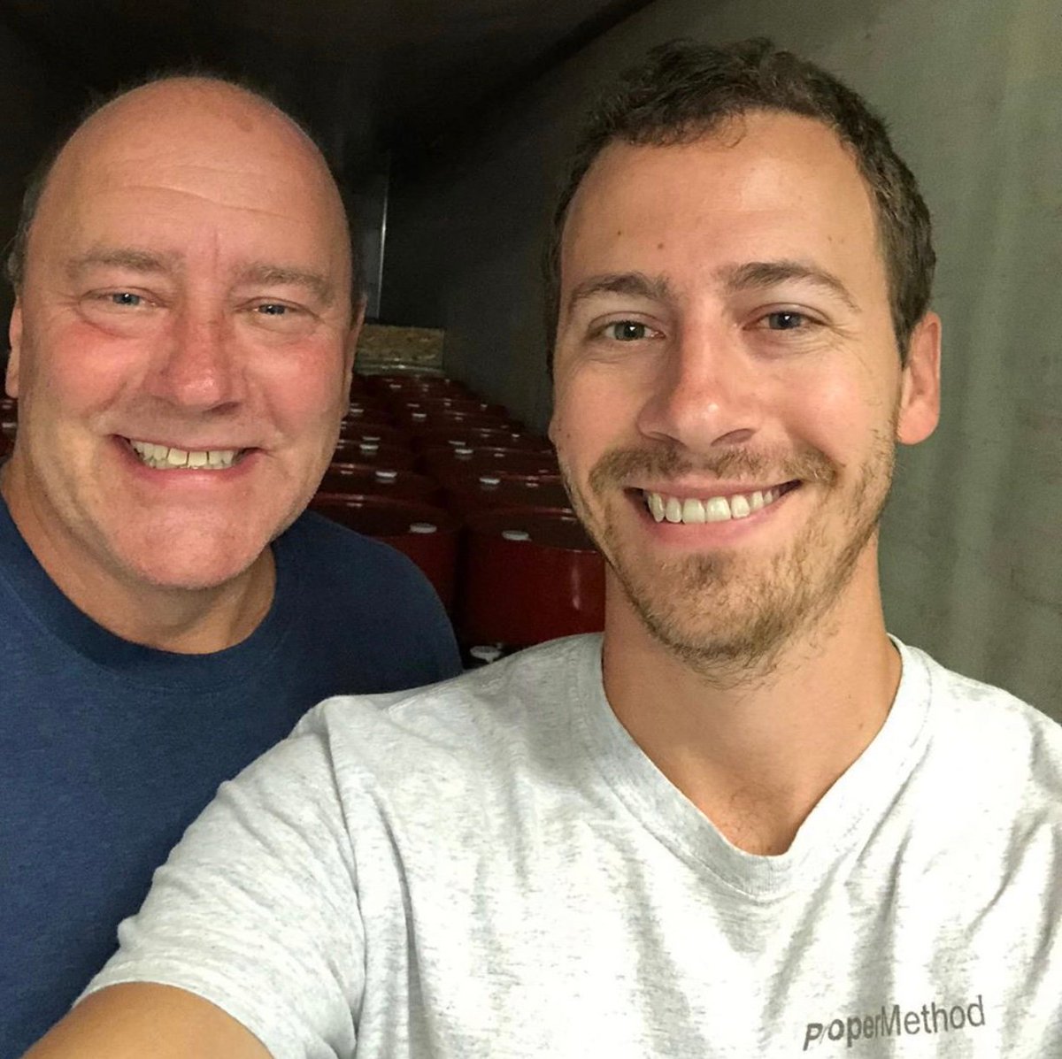 NCFI's tweet photo. Repost from ProperMethod Spray Foam & Coatings: Father and son team with a little bit of everything from NCFI and TerraThane. 🛢#NCFI #ProperMethod #sprayfoam #SPF #geotechnical #TerraThane #concretelifting #sprayfoaminsulation #polyurethane https://t.co/GVZp7Dcr8c