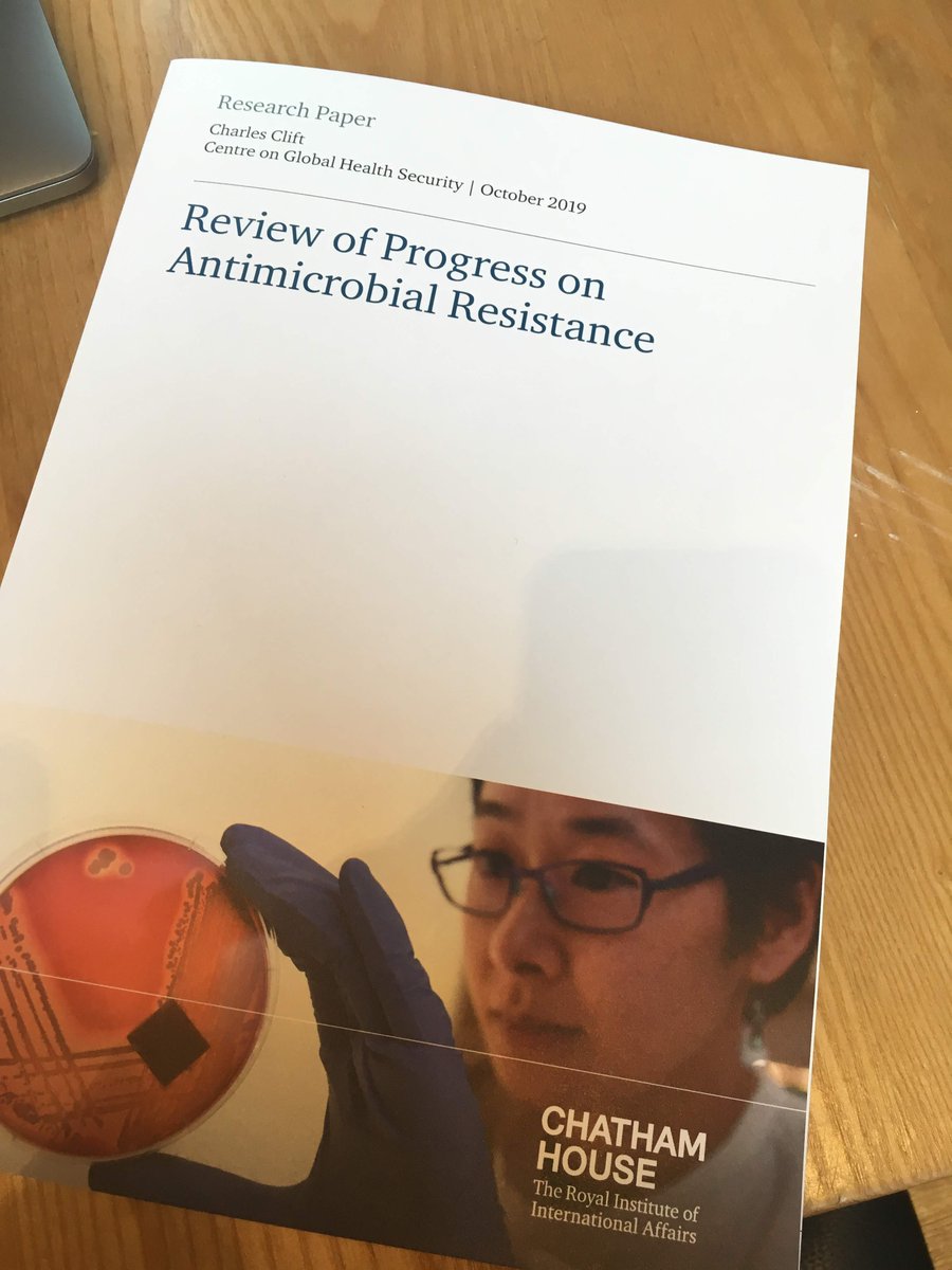 nwheeler443's tweet photo. Had a great time today attending the @ChathamHouse #AMRprogress discussion, featuring Jim O’Niell himself among a panel of international AMR experts. Report available here: https://t.co/3YLPGBhGRn https://t.co/62DSBnuhdw