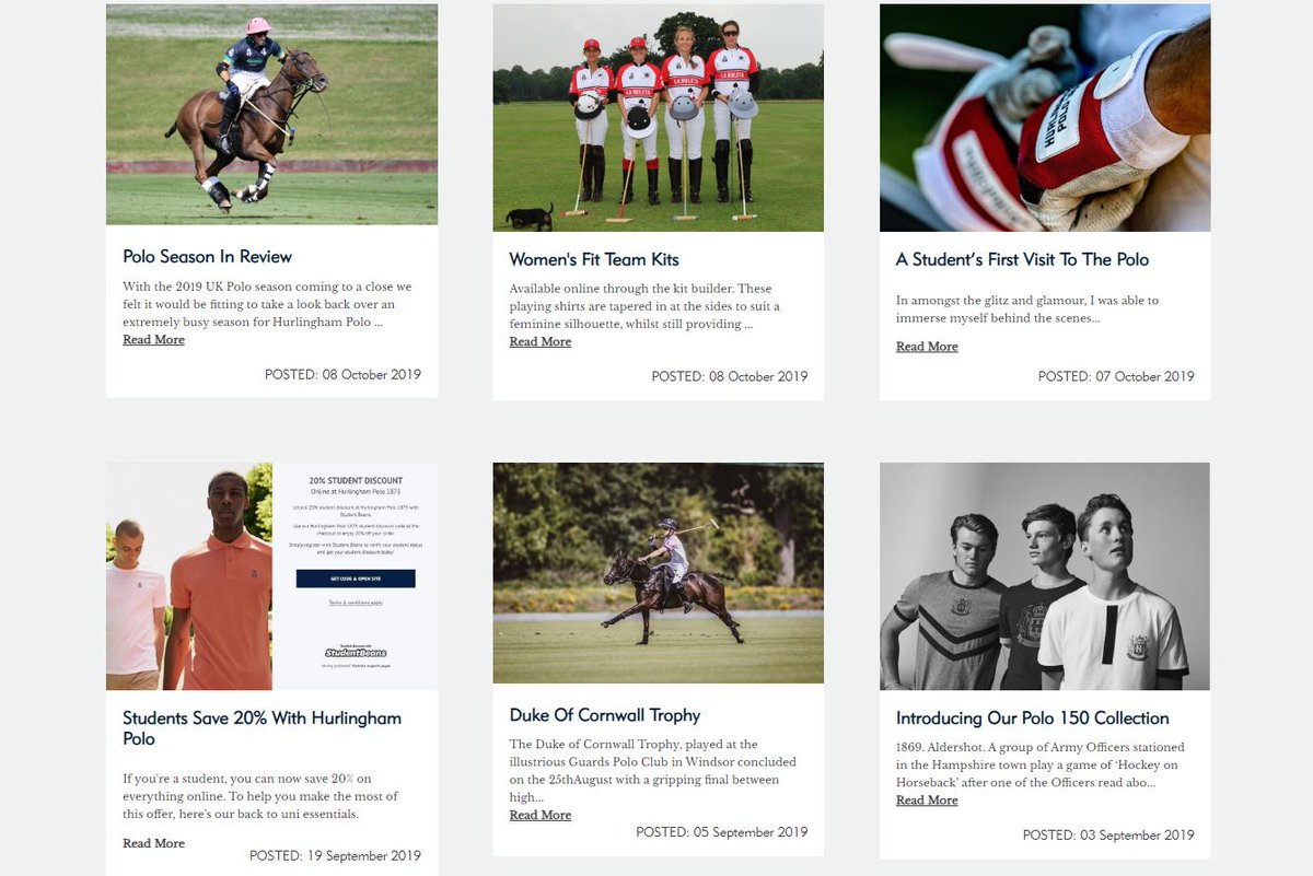 Check out our latest journal articles now:
 
hurlinghampolo1875.com/blog