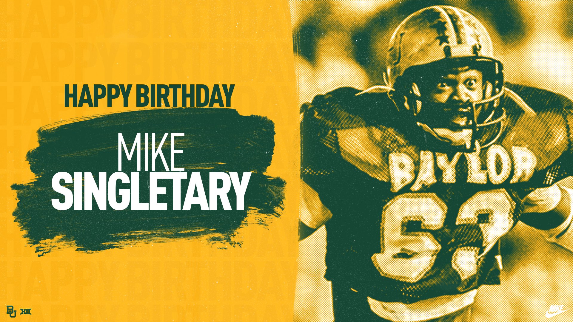  Happy birthday to HOF LB, Mike Singletary 