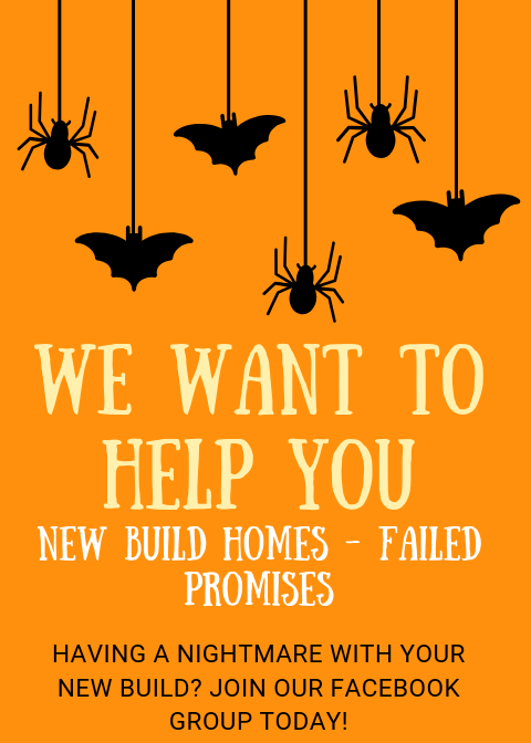Has your new build home become a nightmare? We can help! 
Join our Facebook group today!

facebook.com/groups/2604365…

#NewBuildHomesFailedPromises #NewBuild #StratusLegalSolutions  #DontBuyNew

#Pumpkin #Ghost #Halloween #Nightmare #October