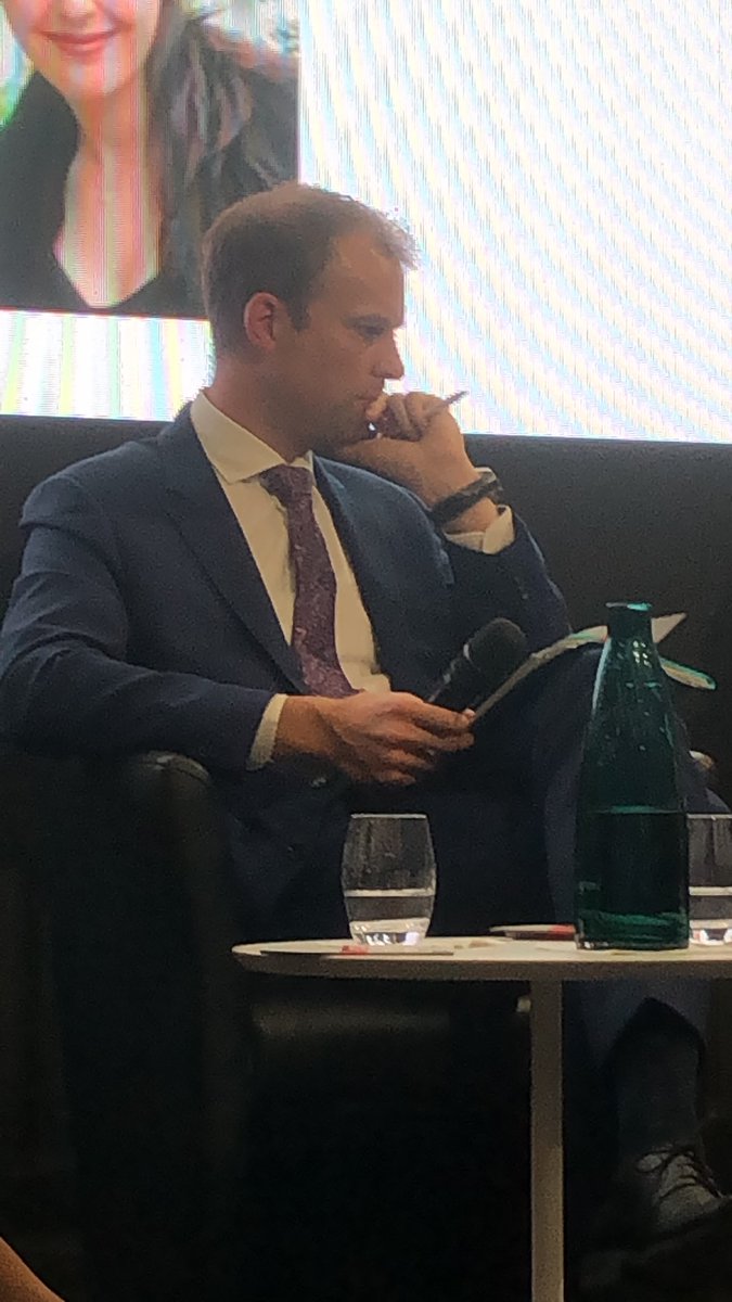 SymbioticsNews's tweet photo. #Swissness is a very good label to have to sell anything , but also three things: stability, stability and stability. In #sustainablefinance and #impactinvesting as well, said Marcus Rotherham of Department of Foreign Affairs. #swissdevfin event tonight https://t.co/aNR4x9QFXc