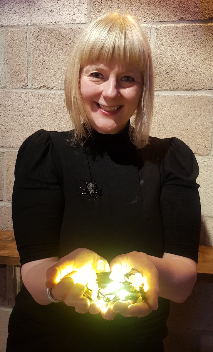 The inimitable <a href="/helencoley/">helencole</a> preparing for the launch of <a href="/In_Between_Time/">In Between Time</a> on Friday. Check out the installation in Redcliffe Caves this weekend and a full prgramme at the Arts Mansion <a href="/ArtspaceUK/">Artspace Lifespace</a>