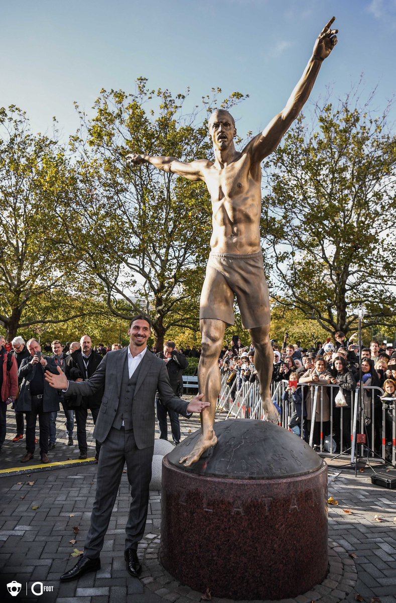 Suède : Après Cristiano, Zlatan Ibrahimovic a désormais une statue à son effigie dans sa ville natale