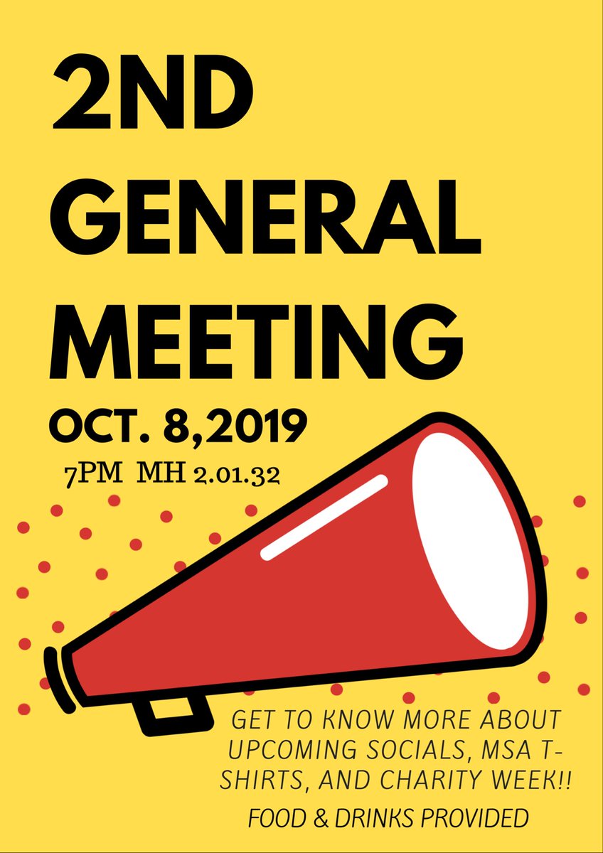 UTSAMSA's tweet image. come out to the 2nd general meeting!! find out more about t-shirt’s and how you can help out during charity week!!😄