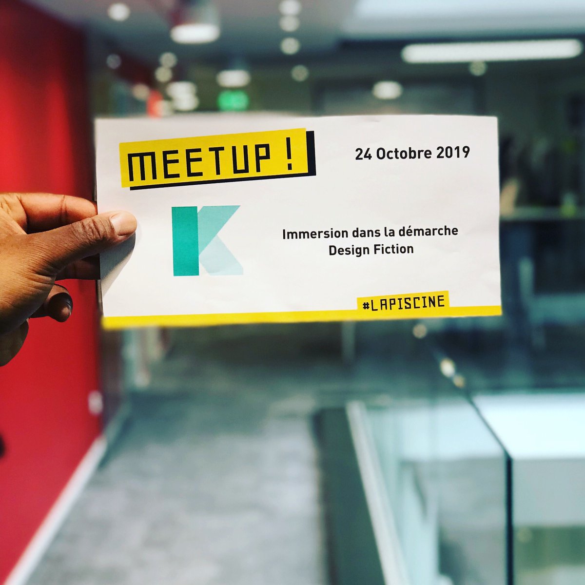 Le 24.10, nous accueillons un nouveau meetup <a href="/Klap_io/">Klap</a>  mais pas n'importe lequel ✨
Apparu dans les années 2000, le #DesignFiction utilise des technologies et l’imaginaire de la science-fiction pour innover et créer de nouveaux usages 👨‍🚀
👉meetup.com/fr-FR/Make-it-…