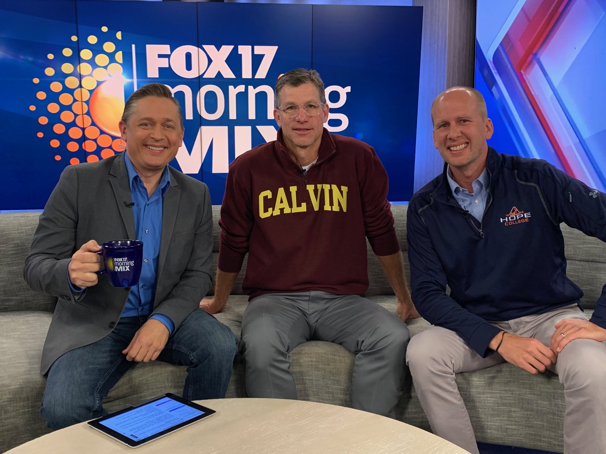 HopeKinesiology's tweet photo. Dr. Carlson and Dr. Bolt spreading the word about the upcoming 2nd Global Congress on Sport and Christianity and Keynote Speaker @TimTebow on @FOX17MorningMix! #2GCSC #TransformedByHope
https://t.co/9ma9pDmKgu https://t.co/7rOrR3kAlH