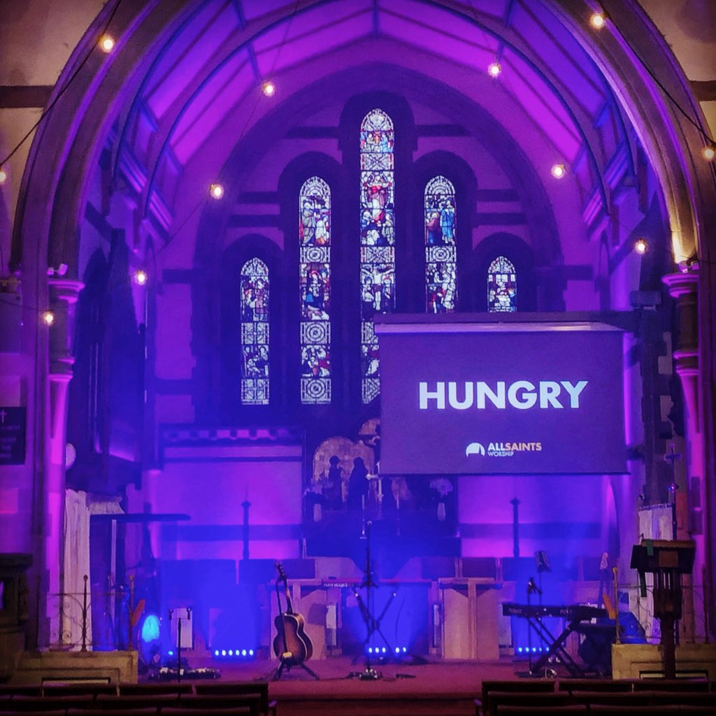 Ready to gather to worship Jesus tonight <a href="/allsaintsww/">All Saints' Woodford</a>