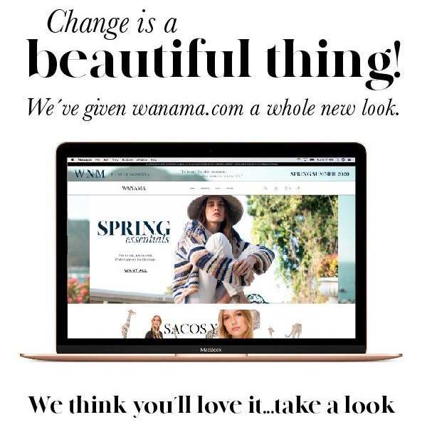 Change is a beautiful thing!
Renovamos nuestra página web, conocela ♥!!
wanama.com