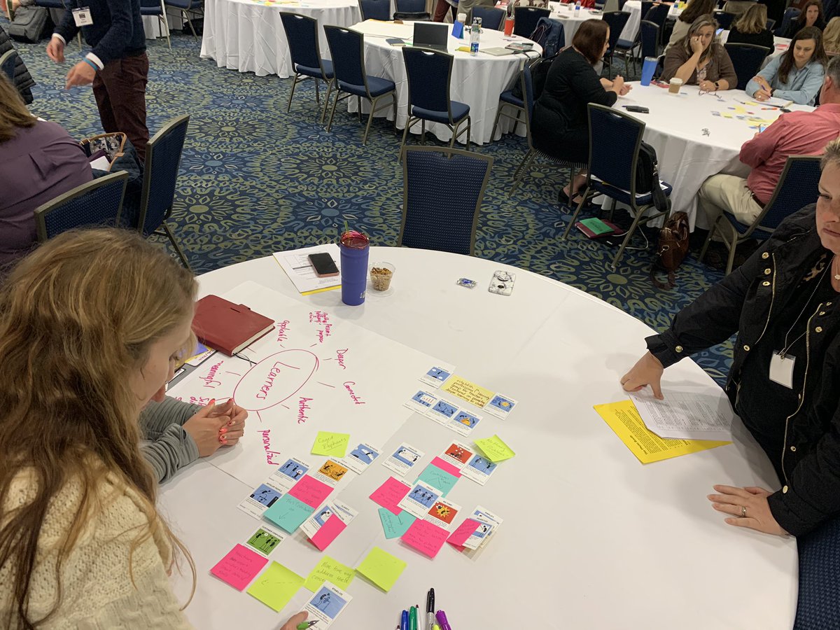 KRMarbury's tweet photo. Tackling our challenge landscape together as a #MPVaLIN team and having lots of fun through the process! @MPCSVA @ALPlearn #VaLIN #VAis4Learners #MPVaLIN19 https://t.co/SwkRPv0Osv