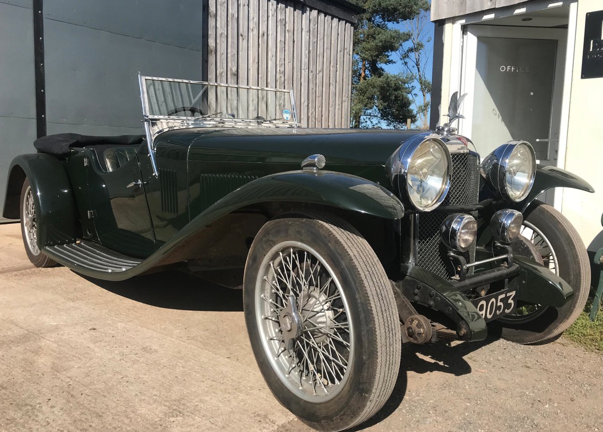 ExeEngineering's tweet photo. You've got to love the elegance of a 1930's Alvis.
This Speed 20 has just headed home to it's very appreciative owners after quite some TLC to the engine and running gear.
#Alvis #Speed20 #1930s #British #Engineering #ExeterEngineering #Craftsmanship #PreWarCar #OilyRag https://t.co/ramV15myDS
