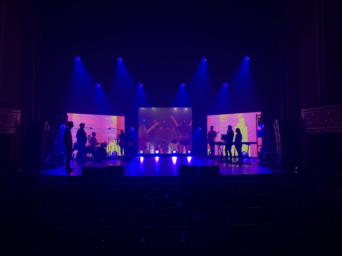 ParadiseProdKC's tweet photo. Always a pleasure setting the stage for Hillsong KC! #gammaledvision #hillsong #paradiseproductionskc https://t.co/3HoTW21w9f
