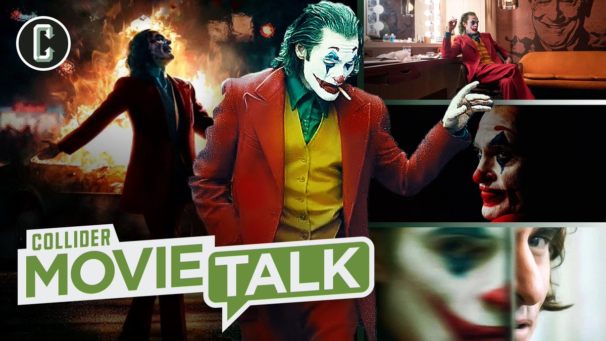 ColliderVideo's tweet photo. Could we actually be getting Joker 2: The Electric Boogaloo?
We will talk about Joaquin Phoenix's recent comments on a sequel + we will dive into some #JokerMovie spoilers on today's #ColliderMovieTalk
LIVE @ 9 AM PT: https://t.co/BtOVuOSCAn https://t.co/eteuwQ7Y0j