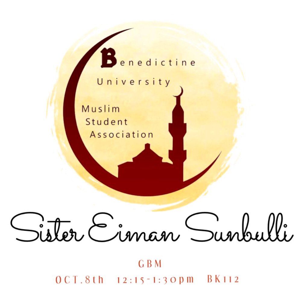 BENUMSA's tweet photo. GBM today with special guest speaker Sister Eiman Sunbulli 🥳 come thruuu iA https://t.co/mVBjWKksh1