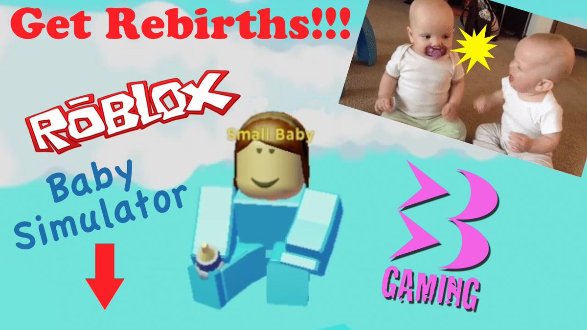 Three Boys Gaming Threeboysgaming Twitter - i became the biggest baby ever in roblox baby simulator update