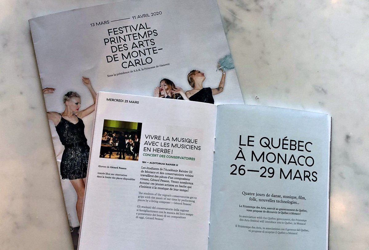 Québec en France (@quebec_fr) on Twitter photo Un volet #Québec à découvrir du 26 au 29 mars au Festival @printempsartsmc.
Une programmation québécoise unique : #Danse #Musique #Film #ChantsTraditionnels #Expositions et #ArtDigital.
Une collaboration de plusieurs partenaires du Québec tel <a href="/SATmontreal/">Société des arts technologiques</a> ou <a href="/mbamtl/">MBAM</a>.
#CultureQc Un volet #Québec à découvrir du 26 au 29 mars au Festival @printempsartsmc.
Une programmation québécoise unique : #Danse #Musique #Film #ChantsTraditionnels #Expositions et #ArtDigital.
Une collaboration de plusieurs partenaires du Québec tel <a href="/SATmontreal/">Société des arts technologiques</a> ou <a href="/mbamtl/">MBAM</a>.
#CultureQc