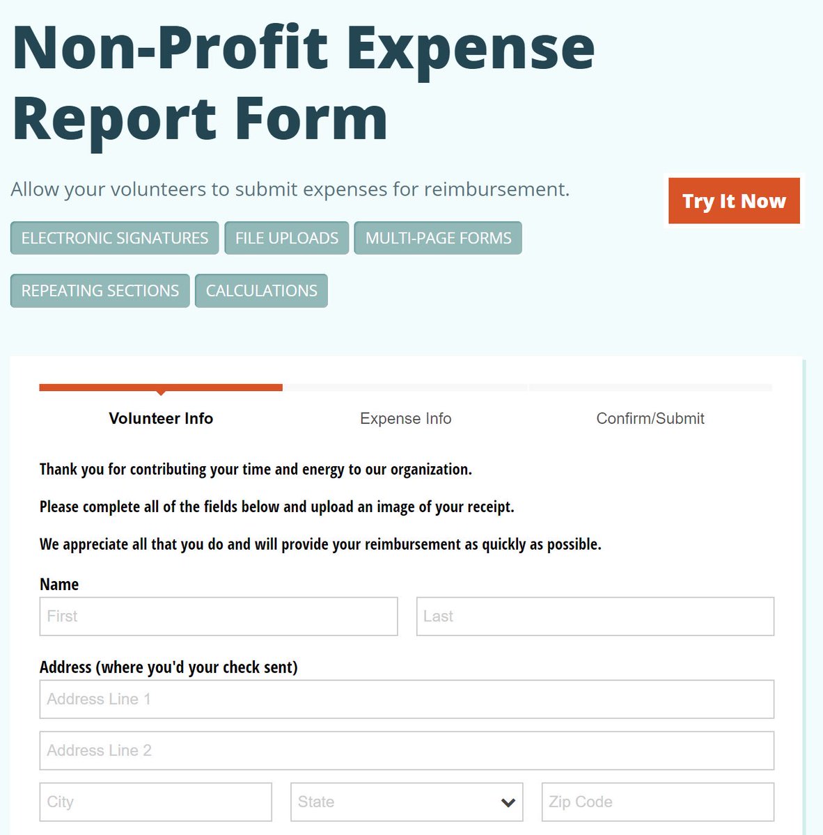 Non Profit Expense Report Template from pbs.twimg.com