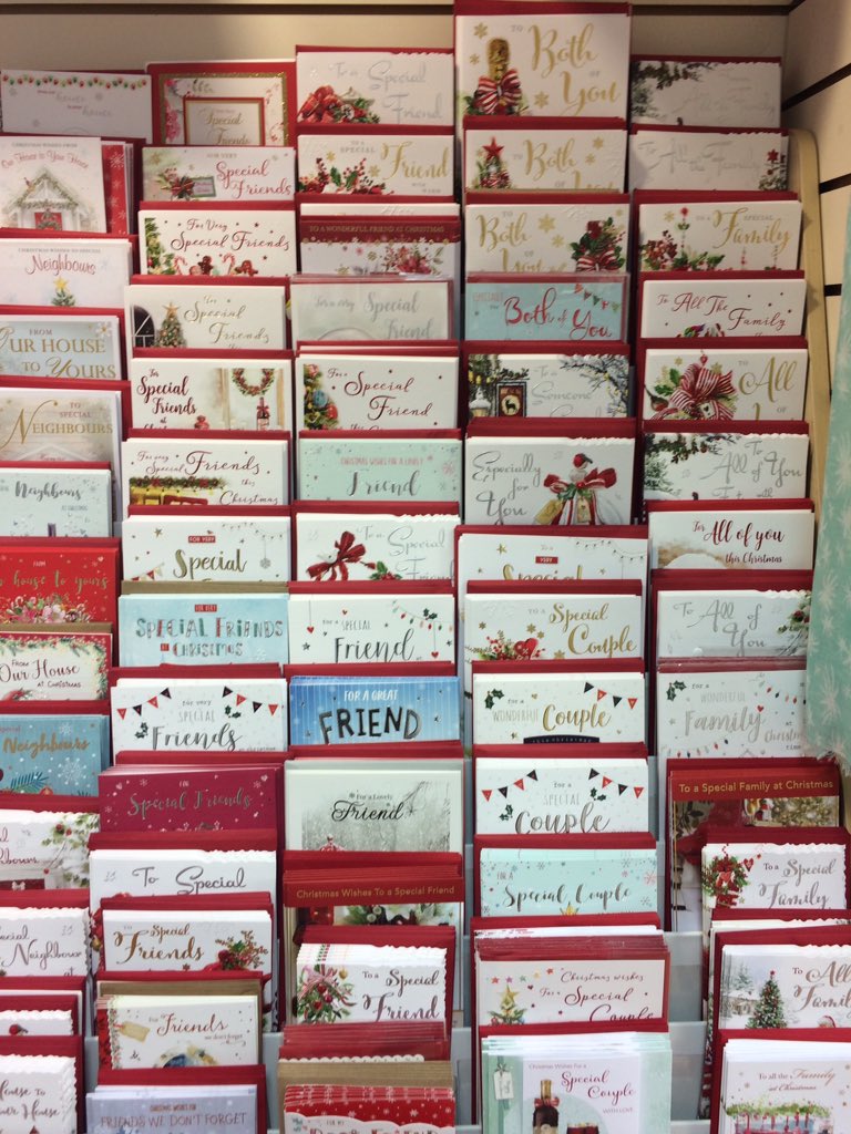 Here in sunny #Blackpool #cardgains member Gifted are selling Christmas cards already 😮 beautiful display @CarteBlancheGrp @ICGCards @CyrilService @Prog_Greetings @greetingstoday @Justacard1 @GGRChar
