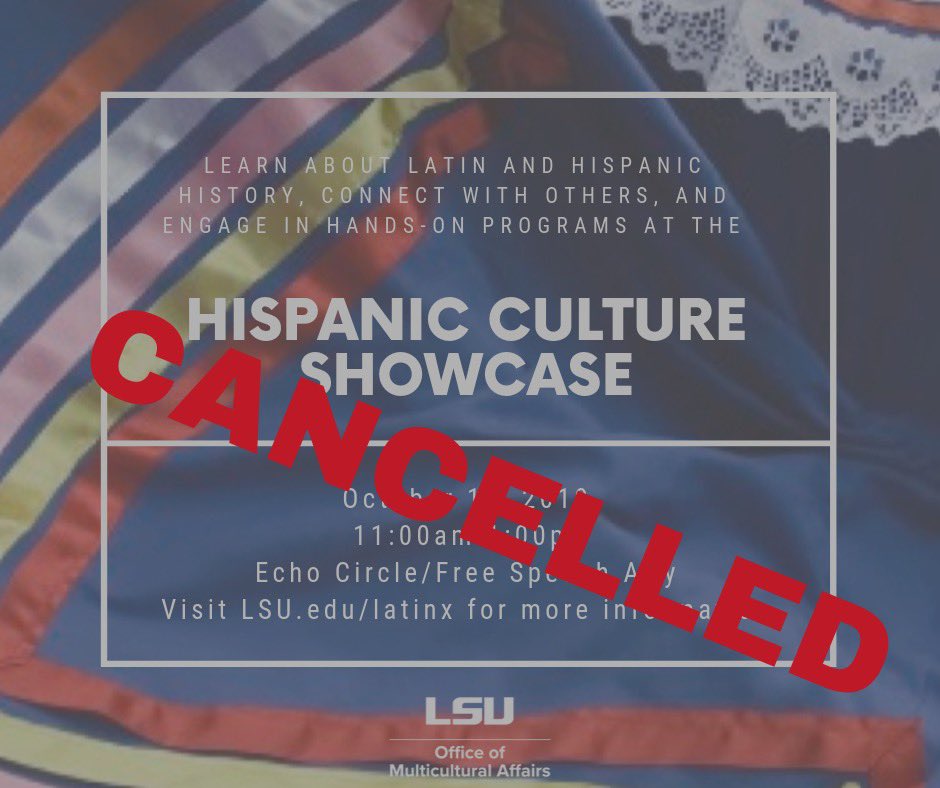 LSU Office of Multicultural Affairs tweet media