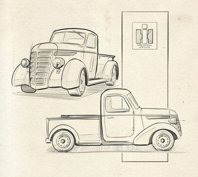 kissrobert's tweet photo. Ok finally got time to get back to this project. This is the 1938 International Harvester Truck. Man I love art deco and this baby is definitely inspired by it.
.
.
.
.
.
.
#draw #drawing #doodle #sketch #idsketch #idsketching #industrialdesign #productd… https://t.co/AWdgW5lHv8 https://t.co/5j36T7QY64
