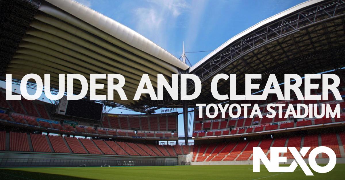 YamahaCommAudio's tweet photo. Toyota Stadium in Japan gets a major upgrade with a NEXO PA system. https://t.co/MiAZfLcg2p
#nexo #yamaha https://t.co/RsBpFUygXf