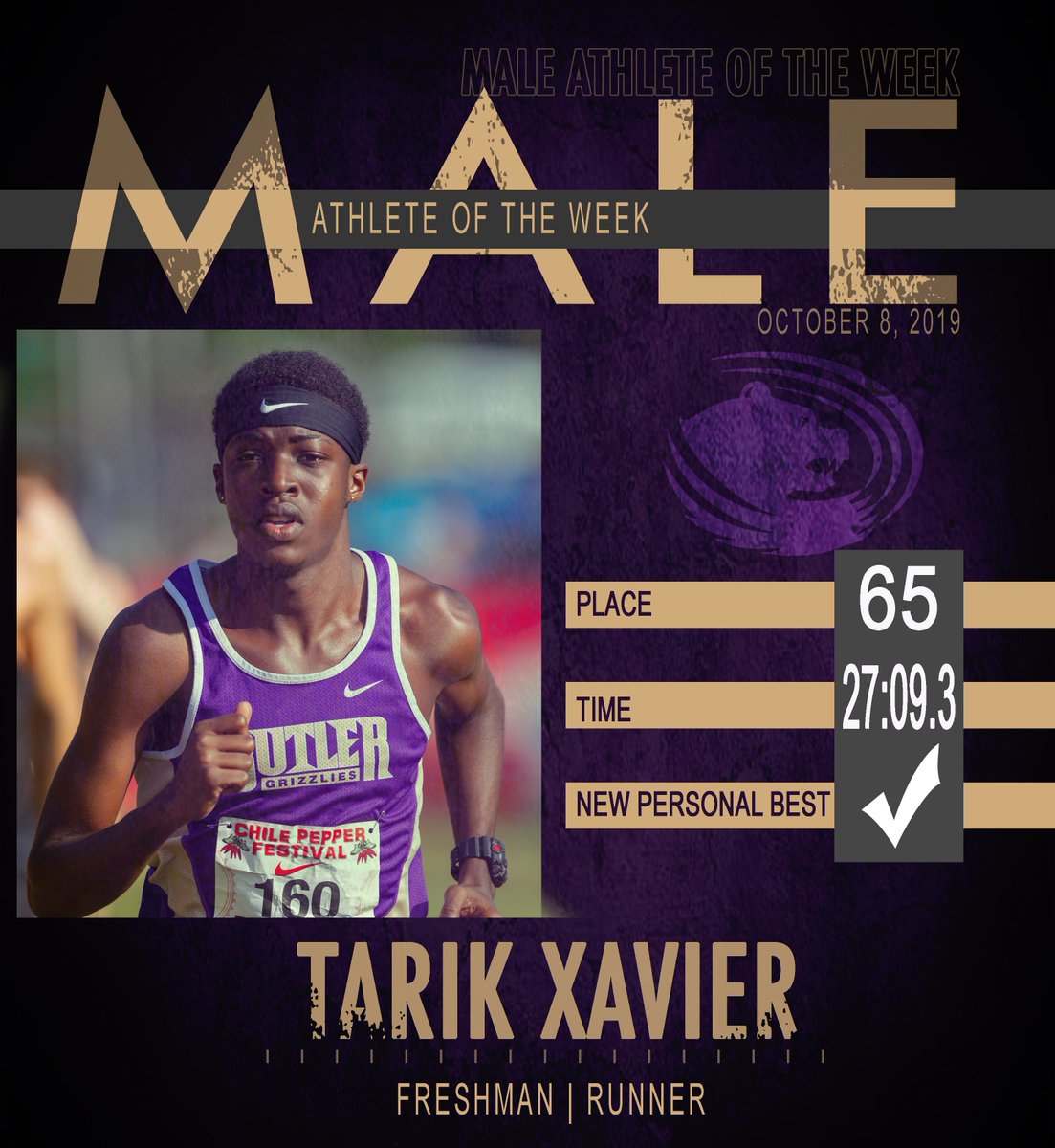 ButlerGrizzlies's tweet photo. Congratulations to this week's Grizzly 'Athletes of the Week' presented by our friends at White Eagle Credit Union! @WhiteEagleCU

🏐- Sydney Scanlon
🏃‍♂️- Tarik Xavier

https://t.co/2itGn3VC1Z

#buconation #bucoAOTW https://t.co/CusG5nE4yl