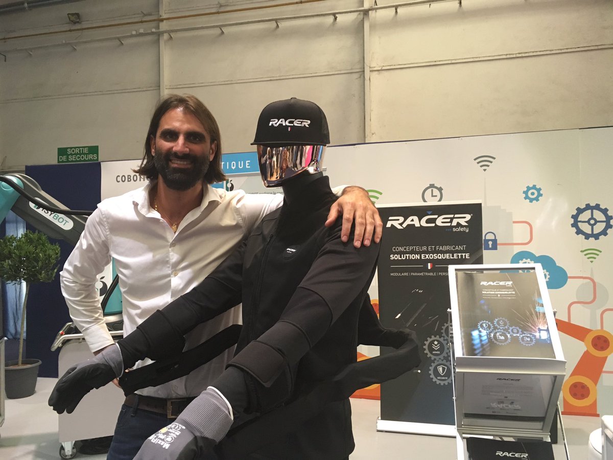 FPauvertEstano's tweet photo. @Preventica . Échanges avec @FKATCHIKIAN de Racer : Protection tms, port de charges 
Des perspectives dans la filière santé.... @CCI_MP https://t.co/BKEZM5SMjs