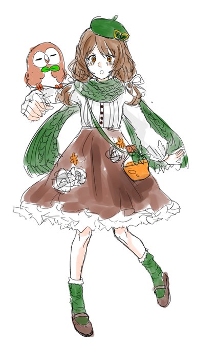 森ガールのtwitterイラスト検索結果 古い順
