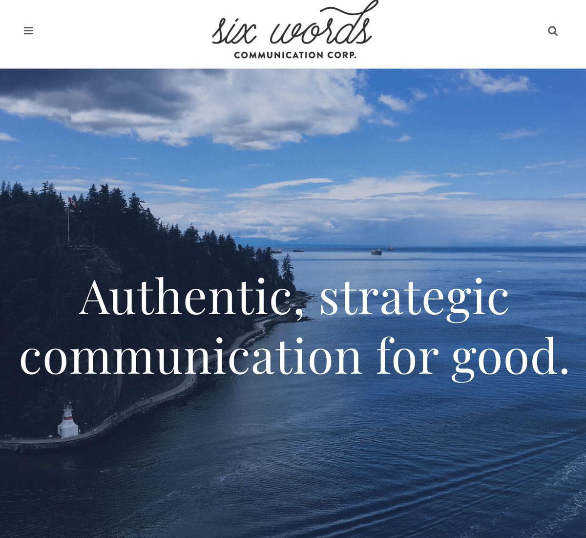 SixWordsComm's tweet photo. Have you seen our updated website yet? We think it's a true reflection of what we're all about: purposeful, clear, and creative.
🙌Big thanks to Kim Roberts Creative Design Studio for lending her expertise and creativity to this project. 🙌
https://t.co/lrBcWC1KN6 https://t.co/xfeMWPL0lT