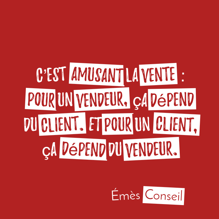La vente, c’est une question de point de vue #formation #vente Émès Conseil emesconseil.com